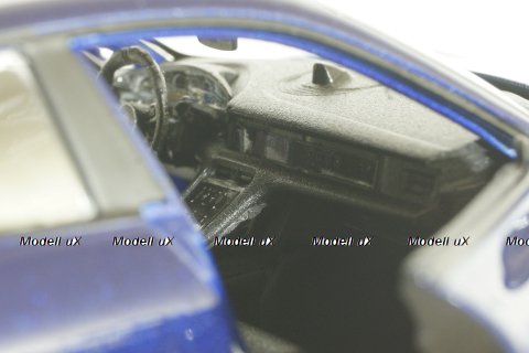 Porsche Taycan 2019, gentian blue, BU21098BL, Burago 1:24