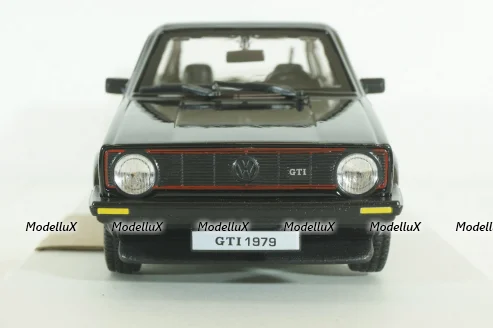Volkswagen Golf MKI Gti 1979, black, BU21089BK, Burago 1:24