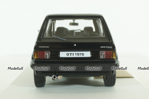 Volkswagen Golf MKI Gti 1979, black, BU21089BK, Burago 1:24