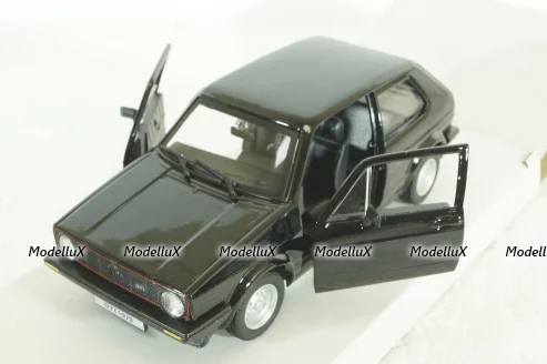 Volkswagen Golf MKI Gti 1979, black, BU21089BK, Burago 1:24