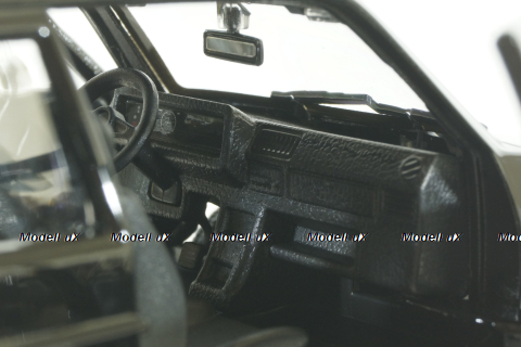 Volkswagen Golf MKI Gti 1979, black, BU21089BK, Burago 1:24