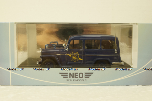 Willys Jeep Station Wagon Michigan State Police, 49538, NEO 1:43 Уценка!