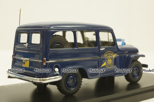 Willys Jeep Station Wagon Michigan State Police, 49538, NEO 1:43 