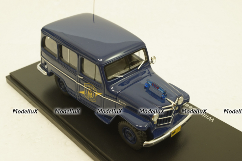 Willys Jeep Station Wagon Michigan State Police, 49538, NEO 1:43 
