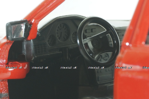 Mercedes 190E 1984, red, BU21103R, Burago 1:24 Уценка!