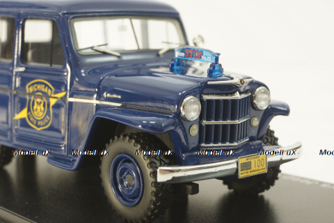 Willys Jeep Station Wagon Michigan State Police, 49538, NEO 1:43 