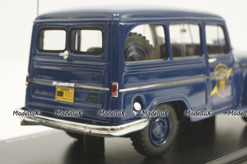 Willys Jeep Station Wagon Michigan State Police, 49538, NEO 1:43 