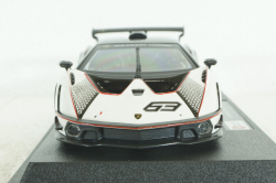 Lamborghini Essenza SCV12 N12, 2021, white black, BU28023, Burago 1:24