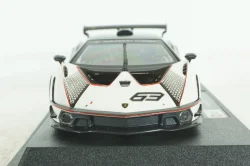 Lamborghini Essenza SCV12 N12, 2021, white black, BU28023, Burago 1:24