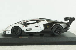Lamborghini Essenza SCV12 N12, 2021, white black, BU28023, Burago 1:24