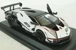Lamborghini Essenza SCV12 N12, 2021, white black, BU28023, Burago 1:24
