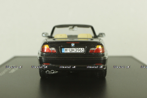 BMW 328 Cabriolet (E46) 1997, graphit, 80420009755, Minichamps 1:43
