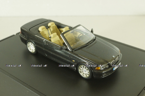 BMW 328 Cabriolet (E46) 1997, graphit, 80420009755, Minichamps 1:43