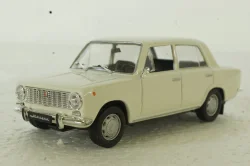 Ваз-2101 Жигули 1970, Lada 1200, белый, Автолегенды СССР №25 1:43