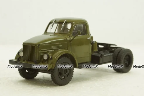 Газ-51П тягач, хаки, АвтоИстория 1:43