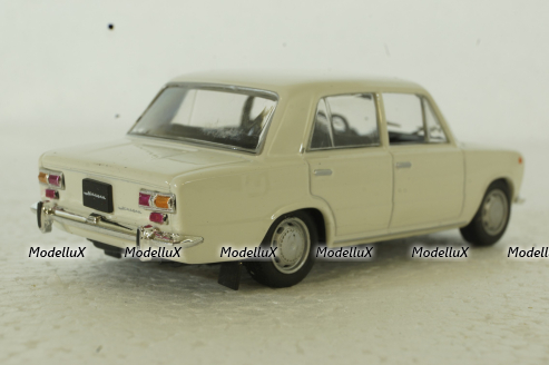 Ваз-2101 Жигули 1970, Lada 1200, белый, Автолегенды СССР №25 1:43