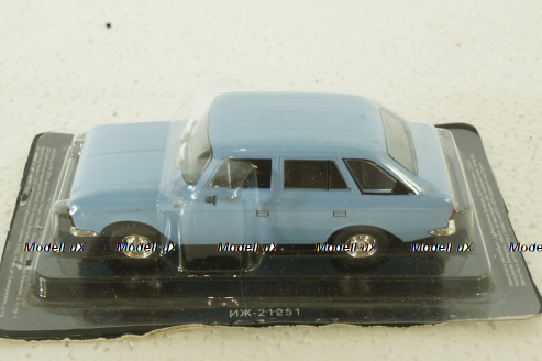 Иж-21251 Комби, голубой,  (ЗАПЕЧАТАННЫЙ) Автолегенды СССР №134 1:43