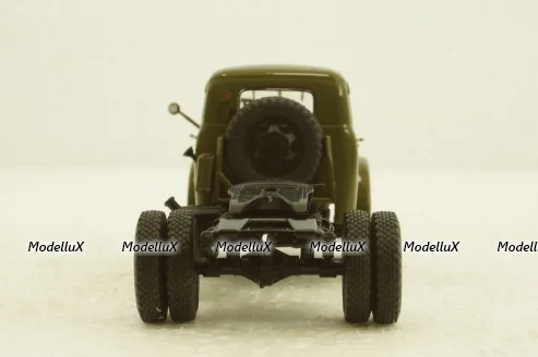 Газ-51П тягач, хаки, АвтоИстория 1:43
