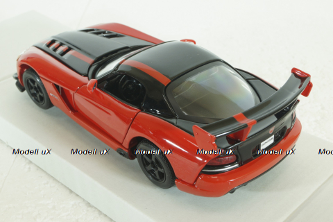 Dodge Viper SRT-10 Coupe, 2003, red/black, BU22114R, Burago 1:24