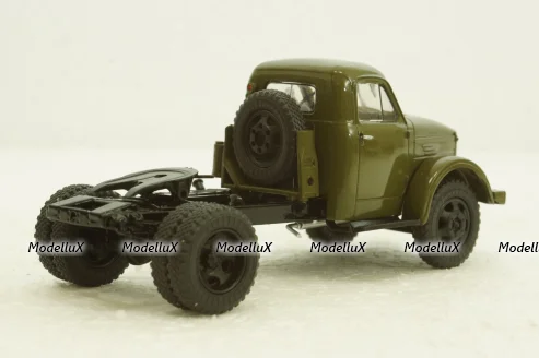 Газ-51П тягач, хаки, АвтоИстория 1:43