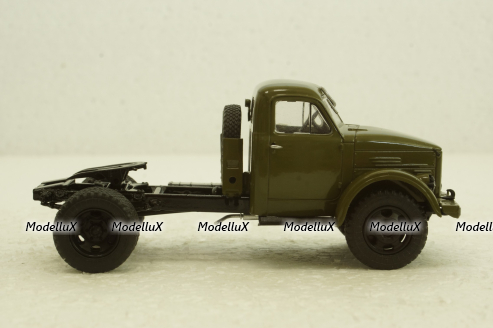 Газ-51П тягач, хаки, АвтоИстория 1:43