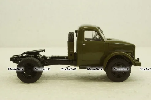 Газ-51П тягач, хаки, АвтоИстория 1:43