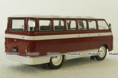 Раф-977Д, красно/белый, (ЗАПАКОВАННАЯ) Автолегенды СССР №132 1:43