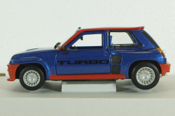 Renault R5 Turbo 1982, blue/red, BU21088B, Burago 1:24