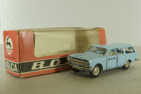 Газ-2402, такси голубая, февраль 88г., Тантал/Радон 1:43