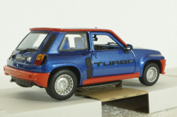 Renault R5 Turbo 1982, blue/red, BU21088B, Burago 1:24