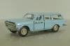 Газ-2402, такси голубая, февраль 88г., Тантал/Радон 1:43