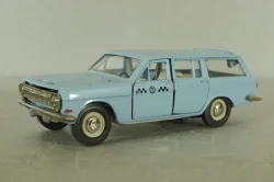 Газ-2402, такси голубая, февраль 88г., Тантал/Радон 1:43