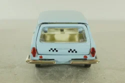 Газ-2402, такси голубая, февраль 88г., Тантал/Радон 1:43