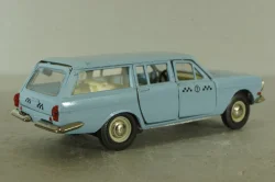 Газ-2402, такси голубая, февраль 88г., Тантал/Радон 1:43