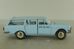 Газ-2402, такси голубая, февраль 88г., Тантал/Радон 1:43