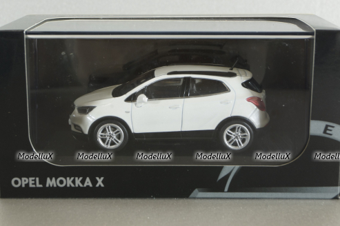 Opel Mokka X, white, OC10921, iScale 1:43