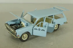 Газ-2402, такси голубая, февраль 88г., Тантал/Радон 1:43