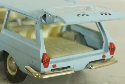 Газ-2402, такси голубая, февраль 88г., Тантал/Радон 1:43