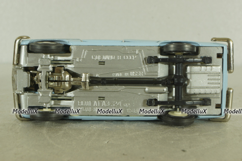 Газ-2402, такси голубая, февраль 88г., Тантал/Радон 1:43
