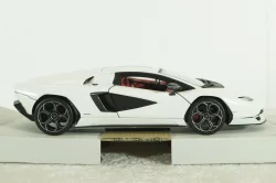 Lamborghini Countach LP 800-4, 2021, Bianco Siderale, BU21102W, Burago 1:24