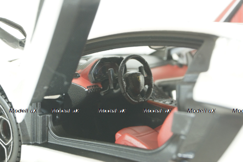 Lamborghini Countach LP 800-4, 2021, Bianco Siderale, BU21102W, Burago 1:24