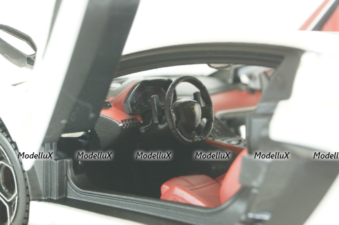 Lamborghini Countach LP 800-4, 2021, Bianco Siderale, BU21102W, Burago 1:24