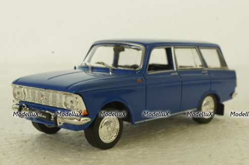 Москвич-427, синий, Автолегенды СССР №70 1:43