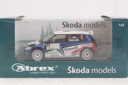 Skoda Fabia Super 2000, Valasska Rally 2000, #4, Abrex 1:43