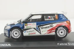 Skoda Fabia Super 2000, Valasska Rally 2000, #4, Abrex 1:43