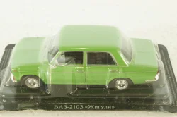 Ваз-2103 Жигули 1974 Lada 1300, зеленая, Автолегенды СССР №7 1:43