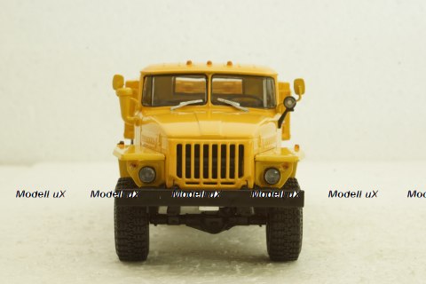 Урал-43202 борт, жовтий, АвтоИстория 1:43