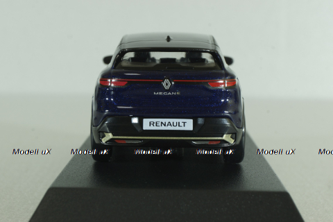 Renault Megane E-Tech 100% Electric 2022 Blue 517922, Norev 1:43