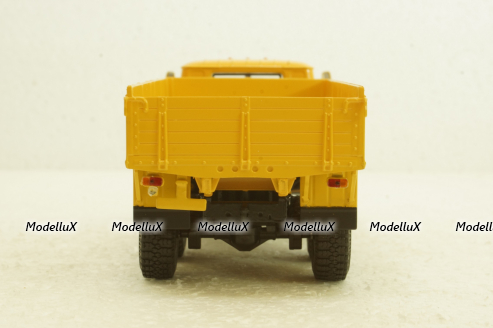 Урал-43202 борт, жовтий, АвтоИстория 1:43