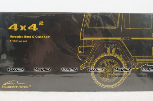 Mercedes G500 (W463) 4x4² concept, white, ALM820203, Almost Real 1:18